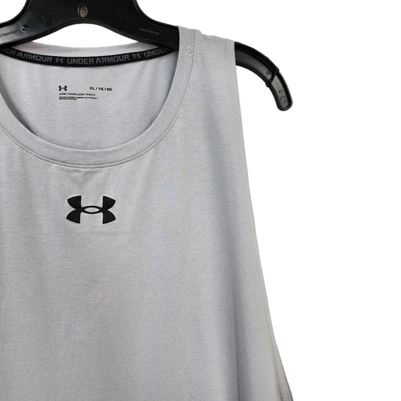 Under Armour Men's Baseline Cotton Tank - Picture 3 of 7